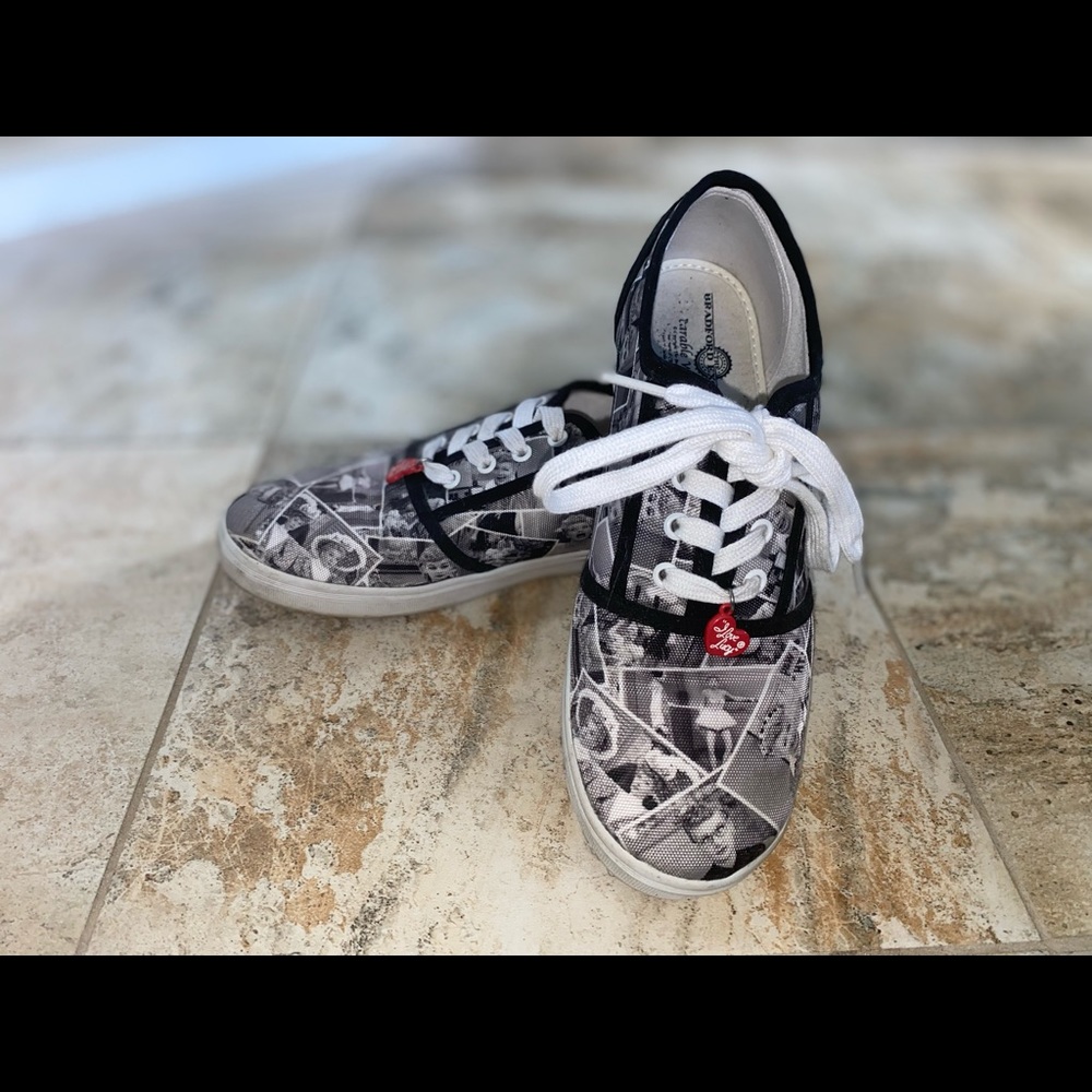 I love Lucy sneakers